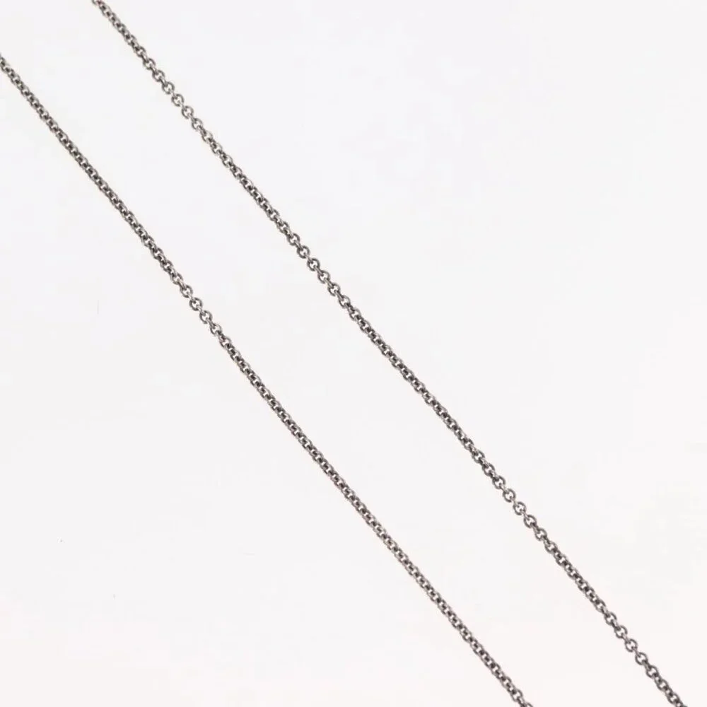 TIFFANY&Co. 1837 Concave Circle Necklace Ag925 Silver Auth SW1646 - Picture 6 of 14